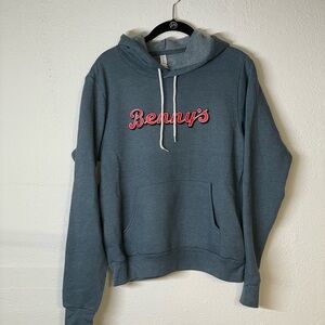 Bennys slate Hoodie with original Logo